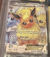 Flareon EX (Full Art) RC28/RC32 | Generations: Radiant Collection - LP picture