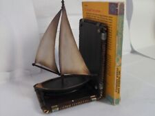 Sailboat Paperweight/ Book Holder  picture