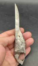 129g Rare Meteorite Aletai iron Small treasured sword shape meteorites tea set picture