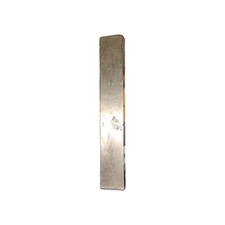 ?Brass plated gold bar.  found in old storage unit picture