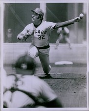 LG796 1976 Original Russ Reed Photo DAROLD KNOWLES Chicago Cubs Baseball Pitcher picture