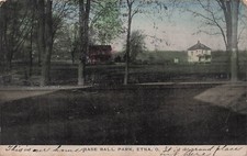 Etna Carthage Ohio Licking County Baseball Park Stadium c1909 Vtg Postcard F23 picture