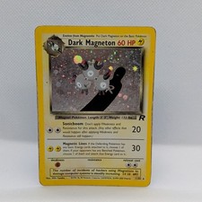 Pokemon Dark Magneton 11/82 Holo Team Rocket 2000 WOTC Vintage Rare picture