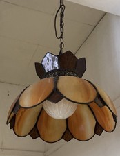 vintage swag lamp plug in picture