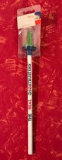 VINTAGE 1980s THE REAL GHOSTBUSTERS PENCIL w/ SLIMER SNOW GLOBE TOPPER NOS picture