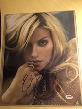 Elisha Cuthbert signed PSA DNA The Girl Next Door signed picture