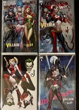 Harley Quinn’s Villain Of The Year #1 VARIANT LOT- J Scott Campbell- NM to NM+ picture