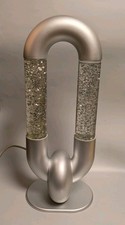 Vintage LINK'D Glitter Experience Perpetual Double Lava Lamp Motion Light picture