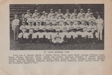 1946 St. Louis Browns Baltimore Orioles Team Photo Vintage Baseball Page 5x7 picture
