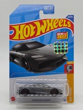 2022 Hot Wheels Koenigsegg Gemera HW Turbo Gray 8/10 #138/250 Factory Sealed HTF picture