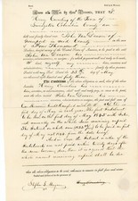 1843 Bond – Henry Cornelius to John Van Deusen Columbia County NY Legal Document picture