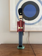 Vintage Midwest Importers Cannon Falls Christmas Holiday Wooden Soldier, 21.5” picture