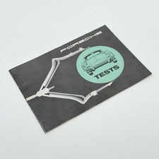 Oct. 1962 Porsche 356 B (T6) Tests Sales Brochure ORIGINAL Carrera Super 90 picture