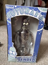 Futurama Bender Bright N Shiny Tin Wind up Robot picture