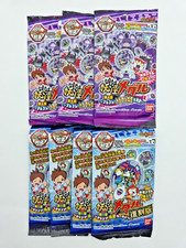 Yo-kai Watch Yokai Medal 7 Sealed Blind Packs Ch.1 Reissue & Ch.4 Bandai Japan picture