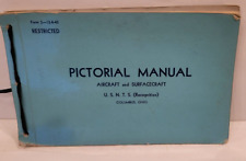Pictorial Manual: Aircraft and Surfacecraft; U.S.N.T.S. (Recognition) 2--12-8-42 picture