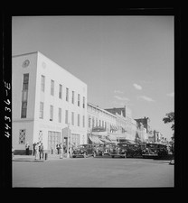 Photo:Columbus Georgia Main Street 1941 cars downtown storefronts picture