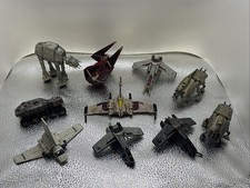 Vintage Star Wars Titanium Series Die Cast Lot Of 10 Sold As Is Early 2000s picture