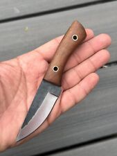 1095 High Carbon Steel Skinning Fixed Blade 6 In Knife Full Tang Wood Handle picture