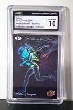 2019 UD Marvel Premier Written in the Stars #WIS-24 SP Medusa CGC 10 picture