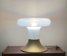 Carlo Nason Mazzega Huge Murano Glass Mushroom Table Lamp Large Space Age 1960s  picture