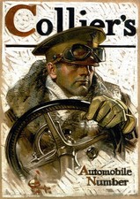 🎨 Collier's Vintage Magazine Cover Poster - J.C. Leyendecker 1920s 24x36” 🎨 picture