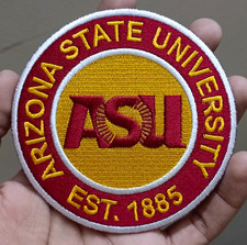 Arizona State University ASU Logo Iron On Patch - Sew Patch - Embroidered Patch picture