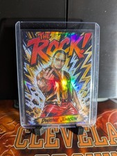Dwayne The Rock Johnson Custom Art Trading Card – Fan Made Collectible picture
