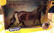 BREYER MORGANQUEST NATIVE #1856 REIGNING STALLION TRADITIONAL MODEL CHESTNUT 3 picture