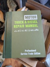 Vintage Motor’s Truck & Diesel Repair Manual Book 34th Edition  1981 picture