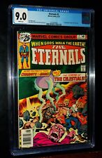 CGC THE ETERNALS #2 1976 Marvel Comics CGC 9.0 Very Fine/Near Mint WHITE PAGES picture
