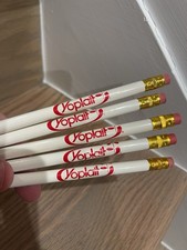 Vintage Yoplait Pencil (5 Total) Unsharpened US Advertising Pens/Pencils Yogurt picture