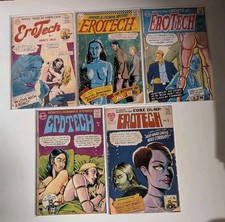 EROTECH (2025) #1 2 3 4 5 NM-/VF+ COMPLETE SERIES SET (MR) SHP COMICS picture