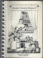 Remlap's Favorite Recipes II 1991 Fire and Rescue Alabama Vintage Cookbook picture