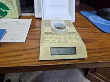 NOS Vintage 1986 Lockheed-Getex Prayer Times Clock NEW OLD STOCK picture