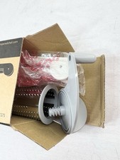 Vtg New Pampered Chef  2 Drum Grater Handheld Cheese Hand Held Manual Rotary FSh picture