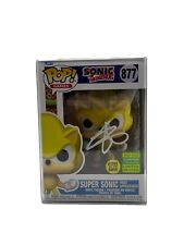 Ben Schwartz SIGNED-Super Sonic First Appearance-877 (Funko Pop) picture