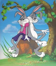 #12/25 Honey Bunny Bugs Bunny Lola Bunny Animation Cel Warner Bros Looney Tunes picture