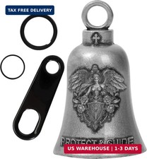 Guardian Bell Motorcycle for Bikers, Guardian Angel Gremlin Bells Gift picture
