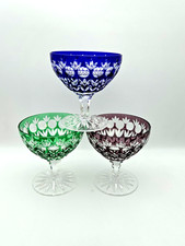 Crystal Legends By Godinger Small Crystal Cut Bowls/Parfait 4.5