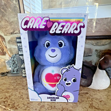 New Care Bears Daydream Bear Purple Plush Stuffed Animal Boxed 2022 Original Box picture