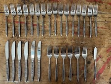 Vintage EHP “Nicole” Stainless Flatware Japan (set Of 29) picture