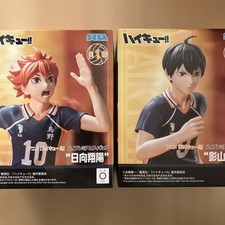Haikyu High Premium Figure Shoyo Hinata Tobio Kageyama Set New Japan picture