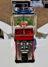 Rare 1950's Victor Topper Deluxe 1 Cent Deluxe Gumball Machine picture