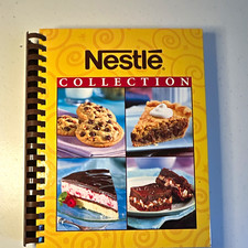 Nestlé Collection Spiral-Bound Desserts Recipe Cookbook - Original Paper EUC picture