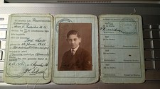 SCHOOL ID WIEN VIENNA 15 Y.O BOY 1926 100 YEAR DOCUMENT Schülerausweis-Karten picture
