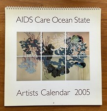 Vintage 2005 Providence Rhode Island Artist’s Calendar AIDS Care Ocean State picture