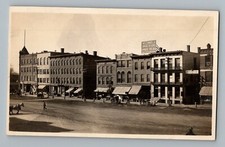 Keene New Hampshire Store Signs Cigar Drugs Real Photo Postcard RPPC 1904-18 picture