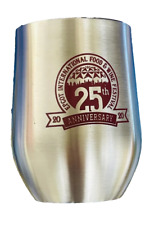 Disney Parks EPCOT 2020 Food & Wine Festival 25th Anniversary Wine Glass Tumbler picture