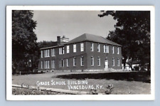 RPPC 1940'S. VANCEBURG, KY. GRADE SCHOOL BLDG. POSTCARD 1A37 picture